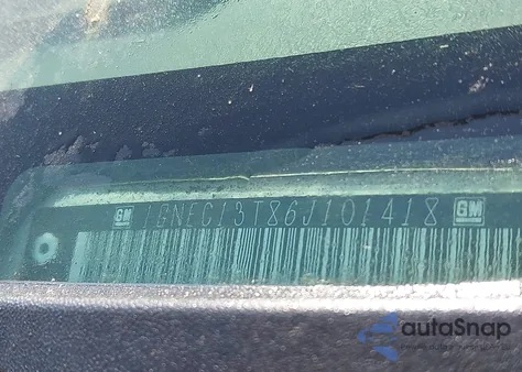 2006 Chevrolet Tahoe C1500 z USA, uszkodzony, nr VIN 1GNEC13T86JN01418